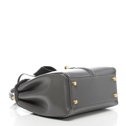 Celine Satinated Calfskin Small 16 Top Handle Bag Gray 4 of 12