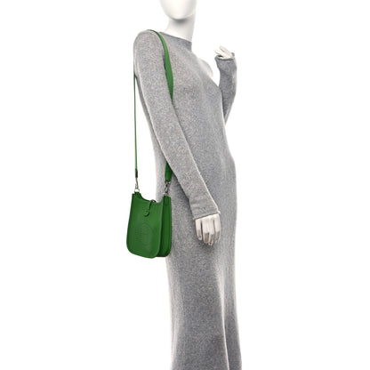 Hermes Taurillon Maurice Evelyne TPM Vert Yucca 2 of 11