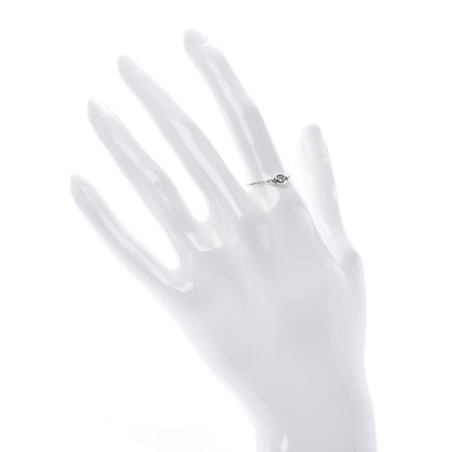 Tiffany Sterling Silver Diamond Elsa Peretti Diamonds by the Yard Ring 56 7.5 2 of 6
