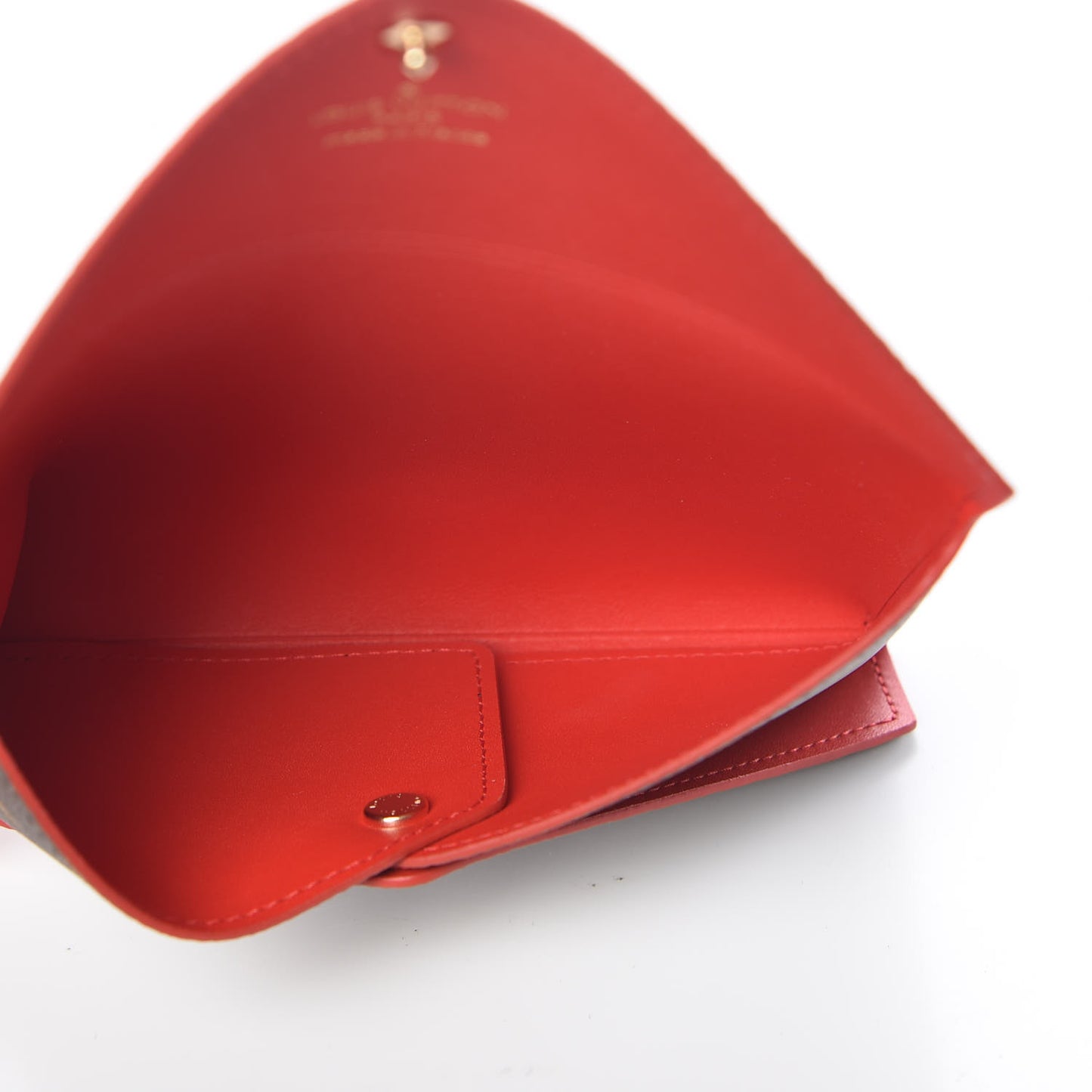 Monogram Medium Kirigami Pochette Insert Coquelicot