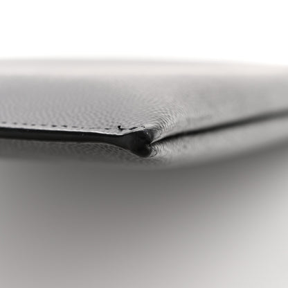 Saint Laurent Grain De Poudre Monogram Monochrome iPad Case Black 9 of 9