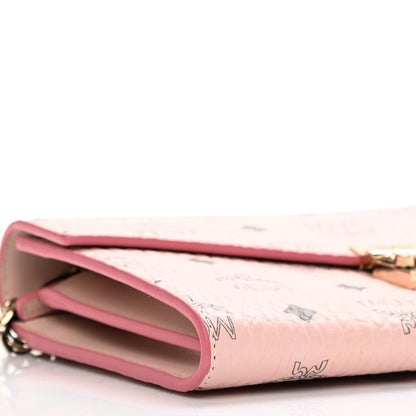 MCM Visetos Monogram Medium Millie Crossbody Bag Soft Pink 8 of 9