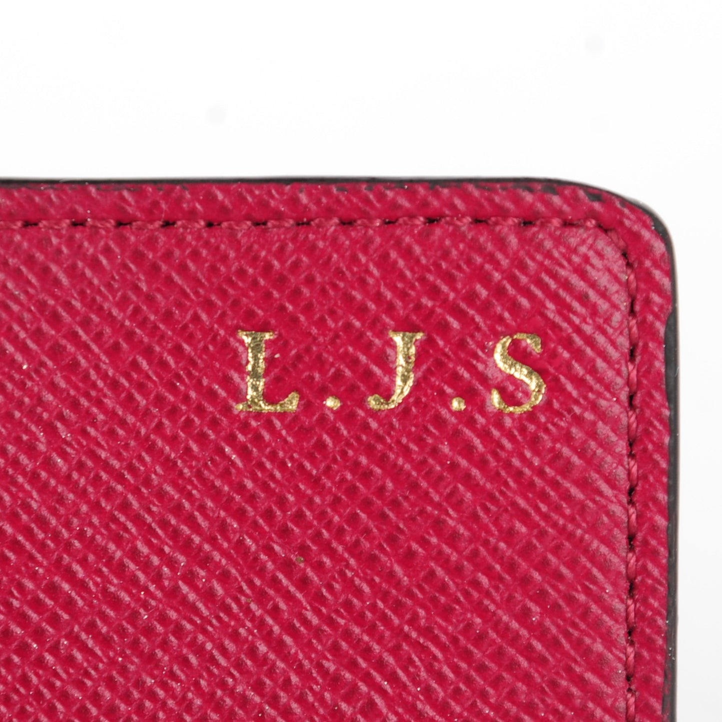 Monogram 6 Key Multicles Holder Fuchsia