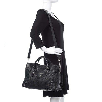 Balenciaga Agneau Giant 12 Silver Hardware City Black 2 of 10