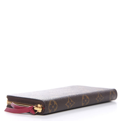 Louis Vuitton Monogram Clemence Wallet Fuchsia 4 of 8