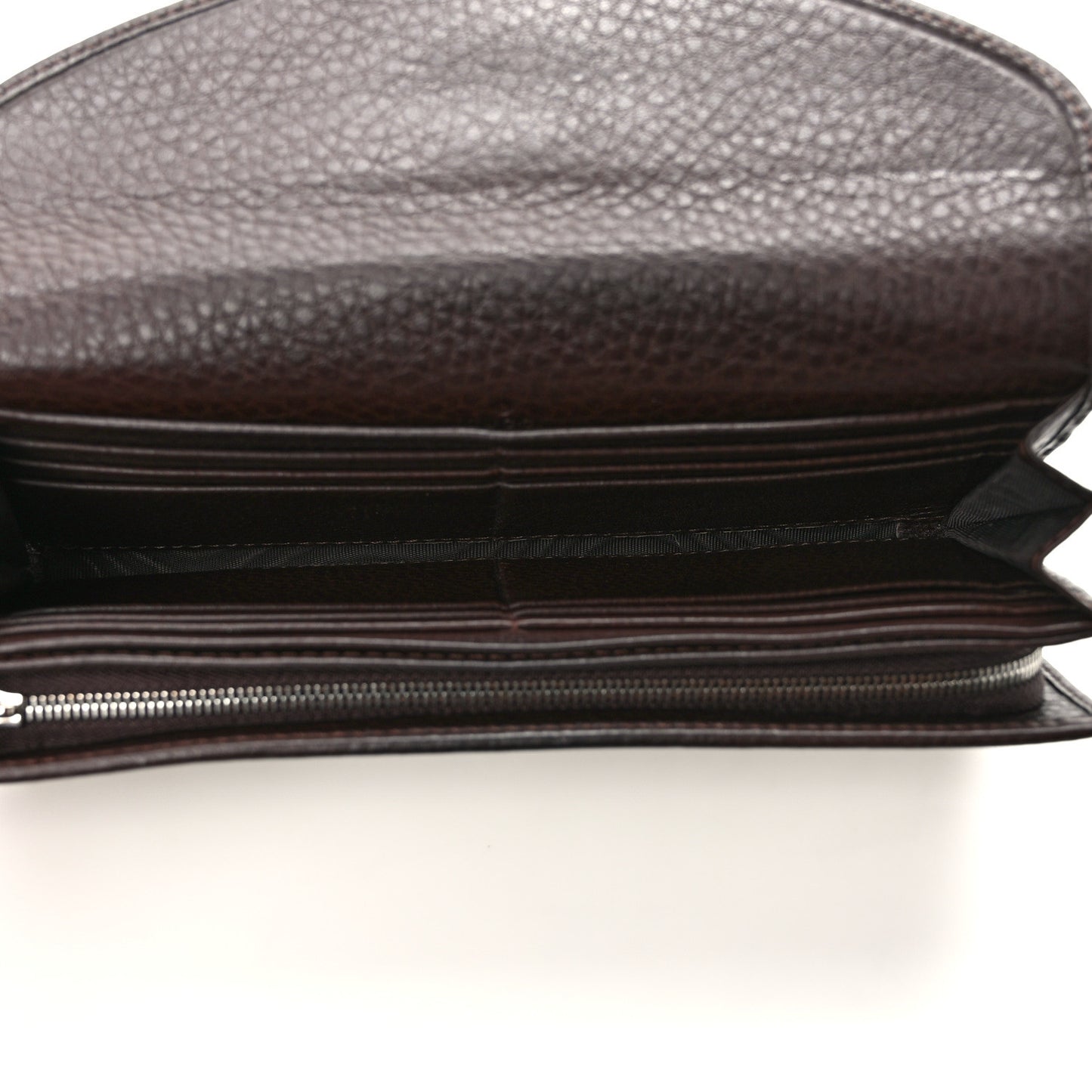 Monogram Horsebit Flap Continental Wallet Brown