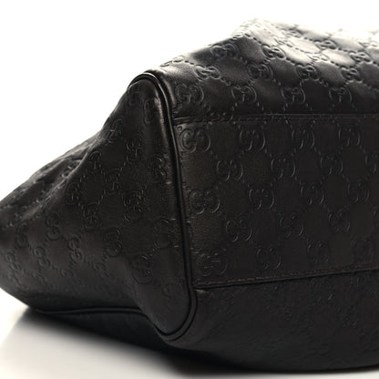 Gucci Guccissima Vitello Tender Large Sukey Tote Testa di Moro 9 of 12