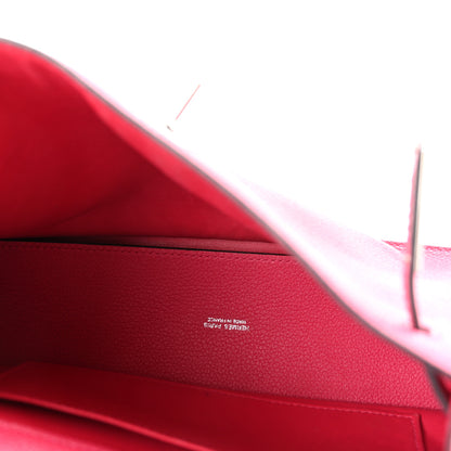 Hermes Evercolor Kelly Danse II Belt Bag Framboise 5 of 11