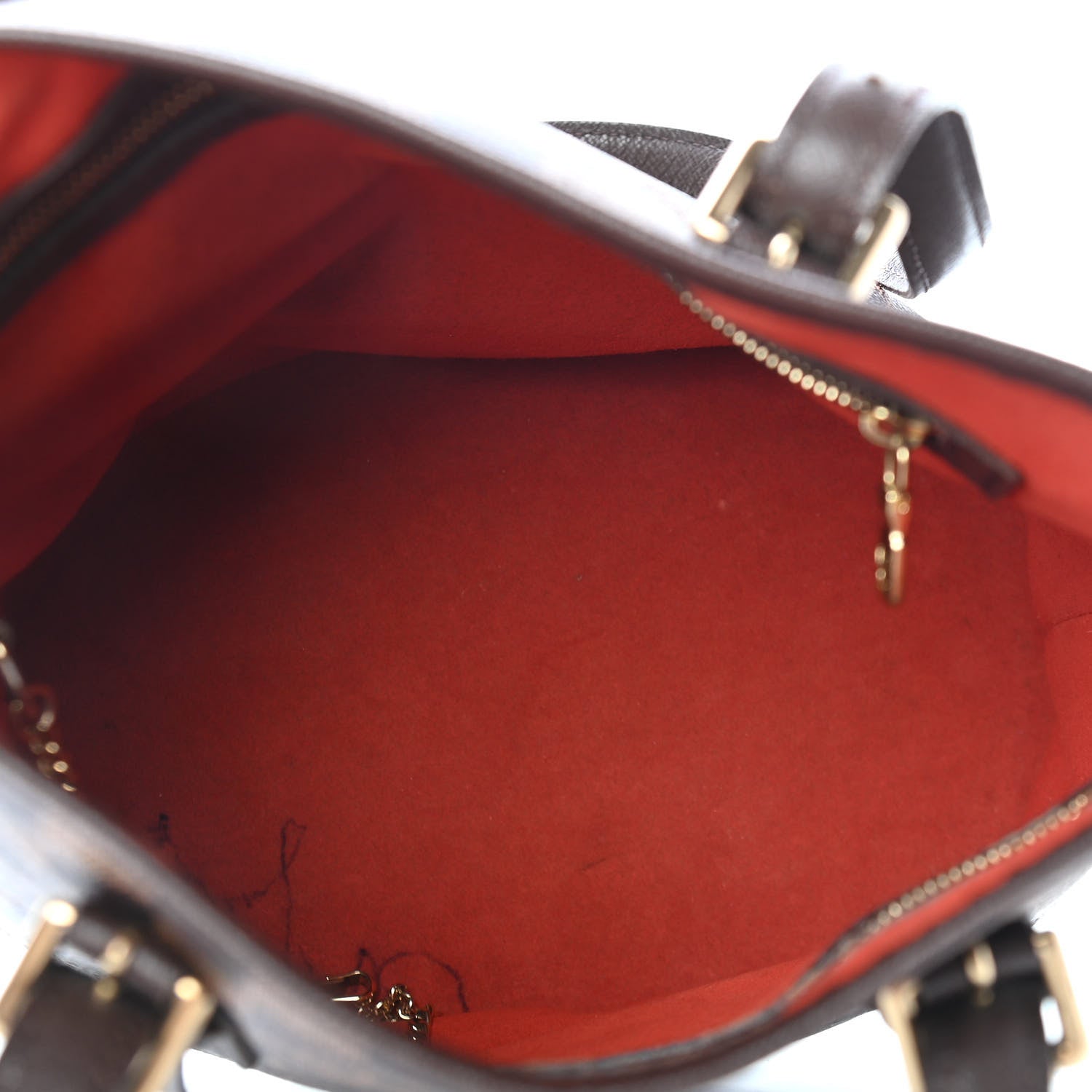 Louis Vuitton Damier Ebene Marais Bucket 23 7 of 11