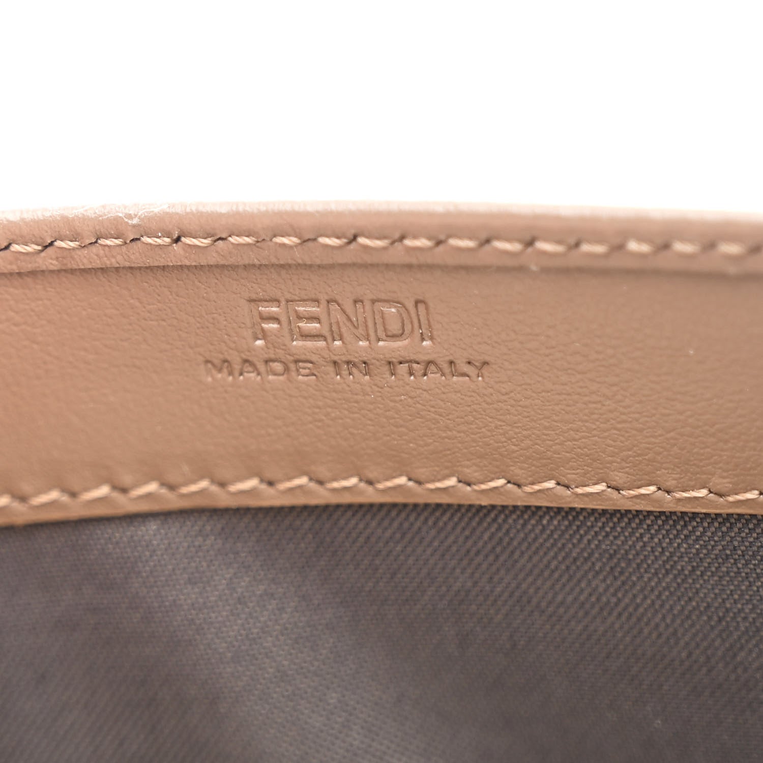 Fendi Vitello Soft F is Fendi Bi-Color FF 1974 Embossed