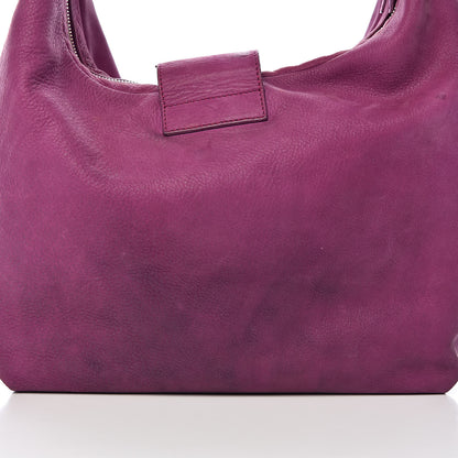 Fendi Vitello Savana Forever Hobo Ciclamino 11 of 14