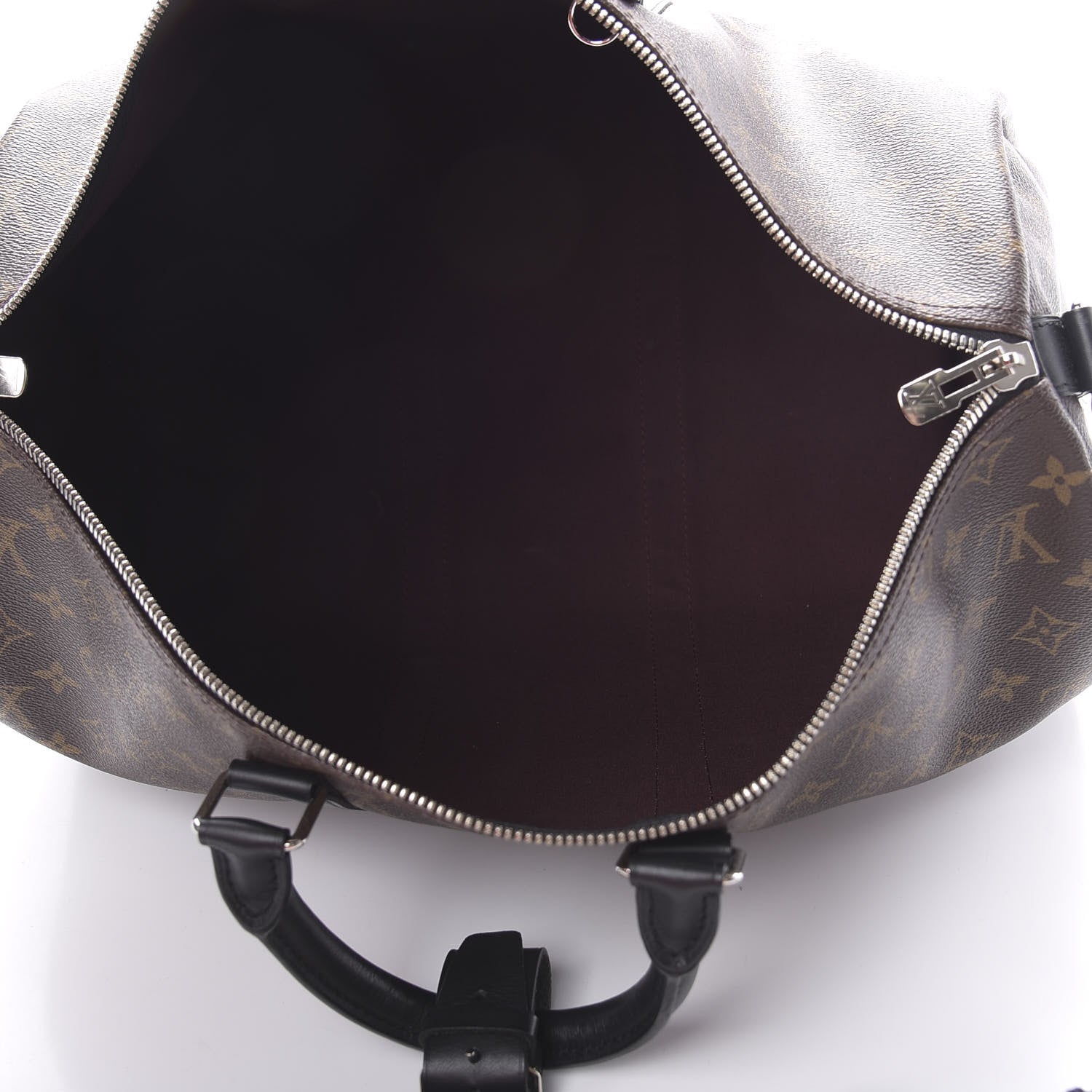 Louis Vuitton Monogram Macassar Keepall Bandouliere 45 4 of 10