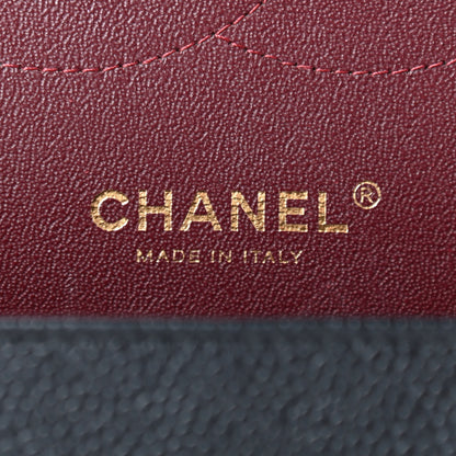 Chanel Caviar Quilted Jumbo Double Flap Black 6 of 9
