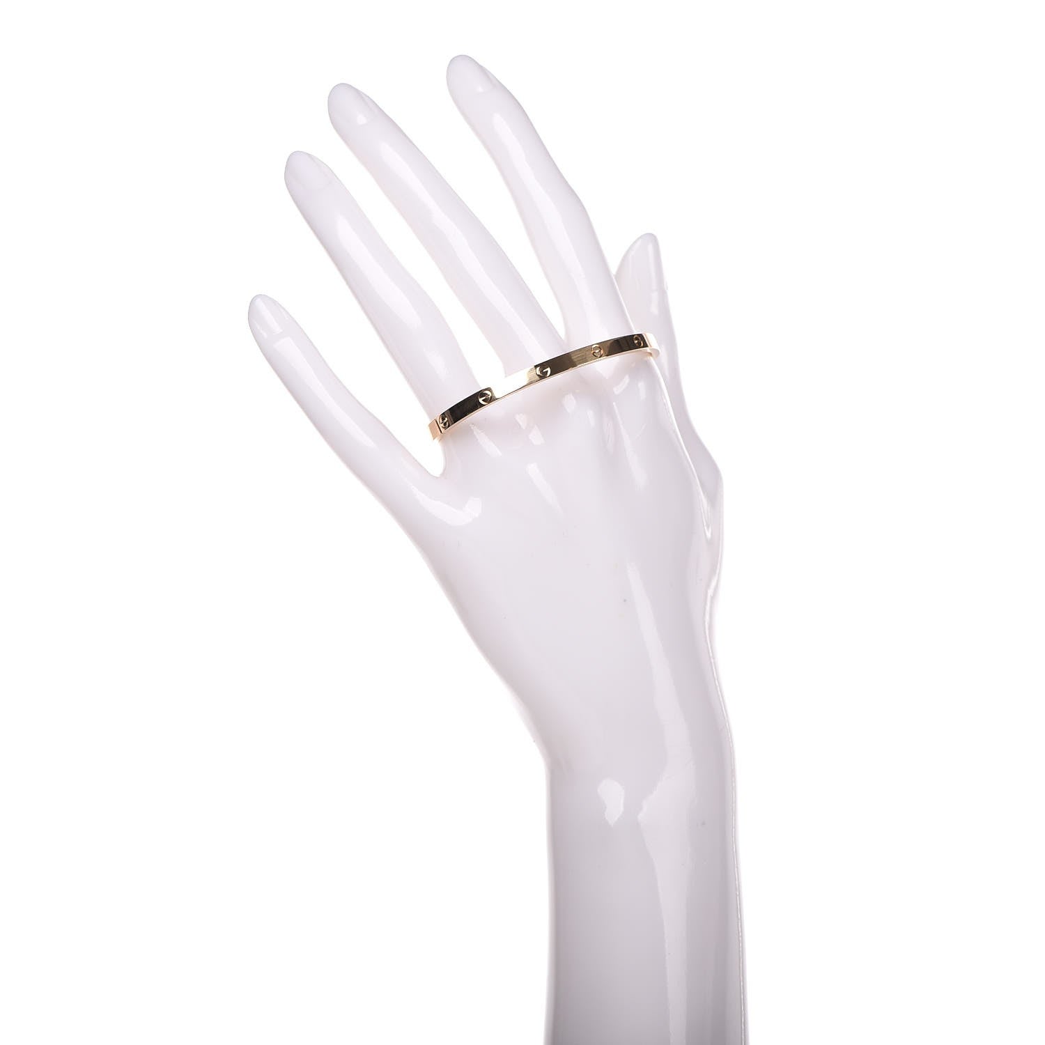 Cartier 18K Yellow Gold Small LOVE Bracelet 16 2 of 6