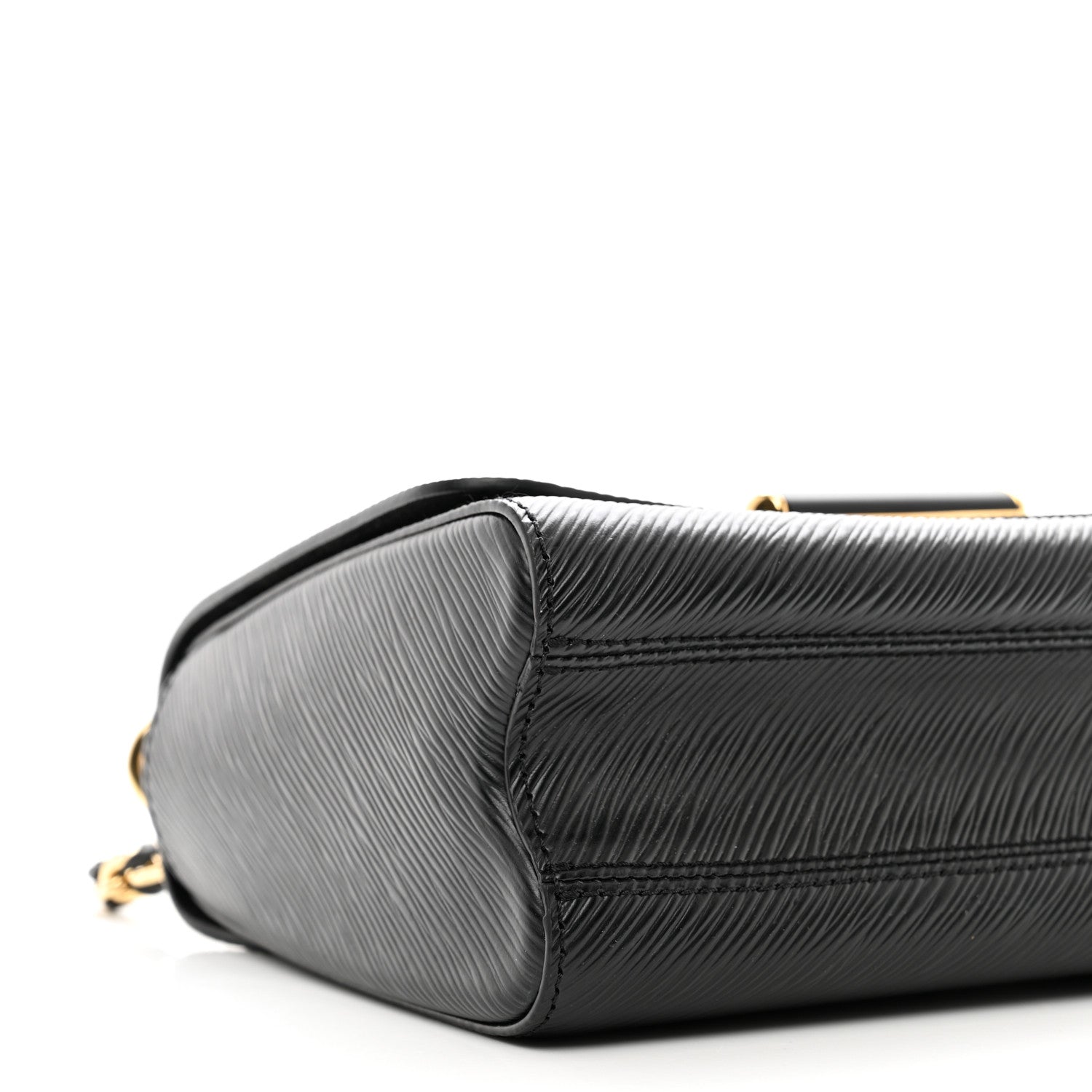 Louis Vuitton Epi Twist Braided Strap Shoulder Bag MM Black 8 of 9