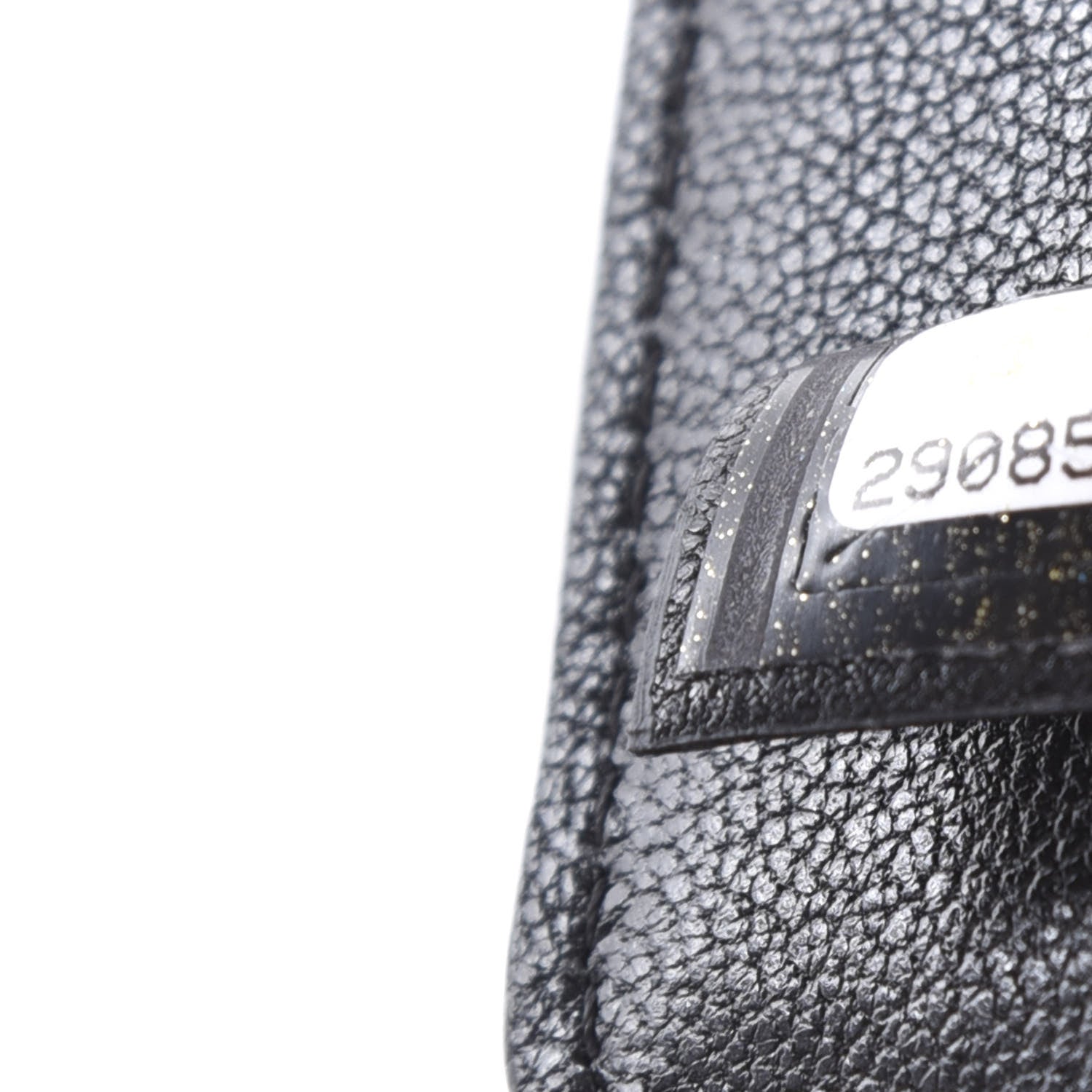 Chanel Lambskin Quilted Chanel 19 Luggage Tag Black 7 of 8