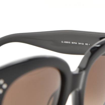 Celine New Audrey Sunglasses CL 41805/S Black 6 of 10