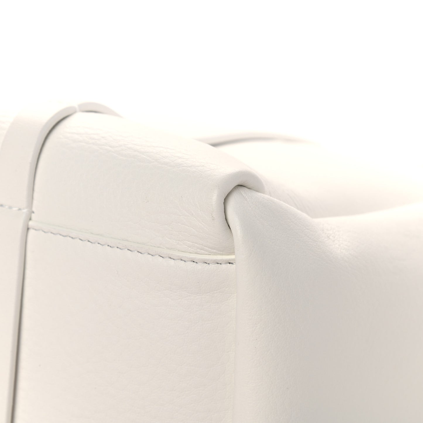 Veau Baltimore Double Sided Small Everyday Tote Optic White Black