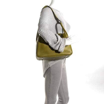 Hermes Taurillon Clemence Lindy 30 Vert Chartreuse 2 of 19