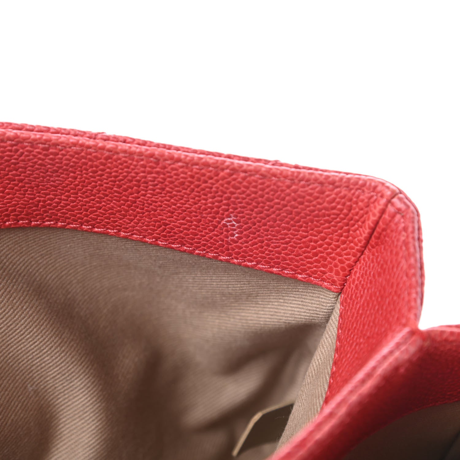 Chanel Caviar Quilted Medium Simply CC Flap Red 15 of 21