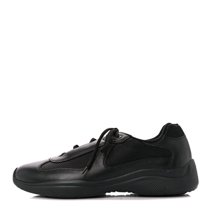 Prada Nappa Mesh Mens Sneakers 8.5 Black 1 of 10