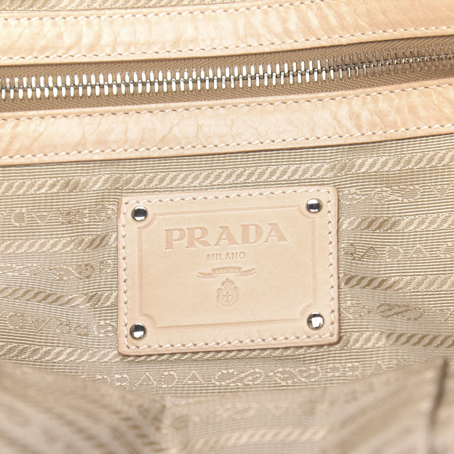 Nappa New Look Tote Beige
