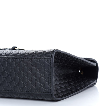 Gucci Microguccissima Medium Emily Chain Shoulder Bag Black 9 of 9