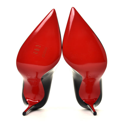 Christian Louboutin Patent Pigalle Follies 100 Pumps 38 Black 6 of 6