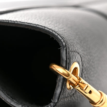 Celine Soft Grained Calfskin Sangle Bucket Bag Black 13 of 13