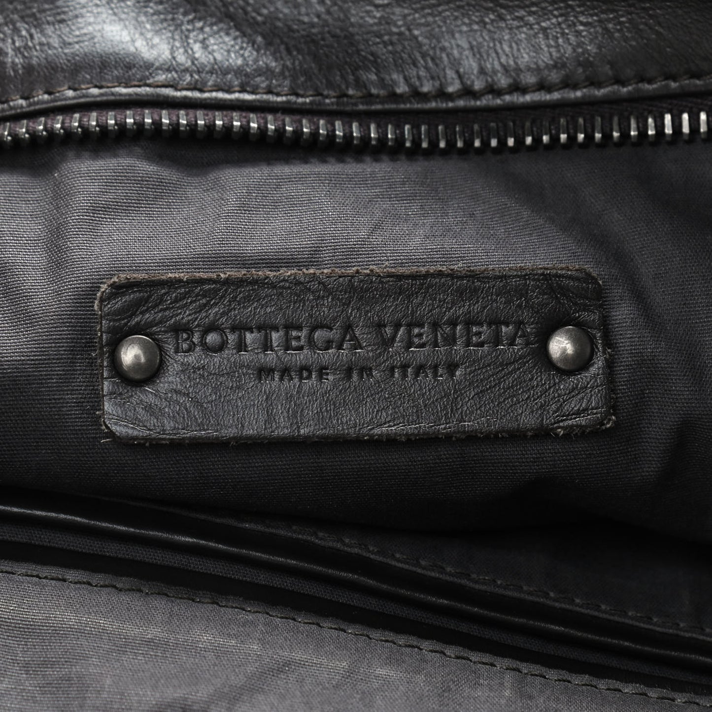 Nappa Intrecciato VN Crossbody Messenger Bag Ebano