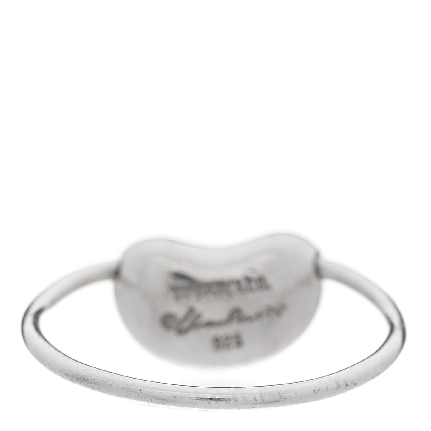 Sterling Silver Elsa Peretti Bean Wire Ring 48 4.5