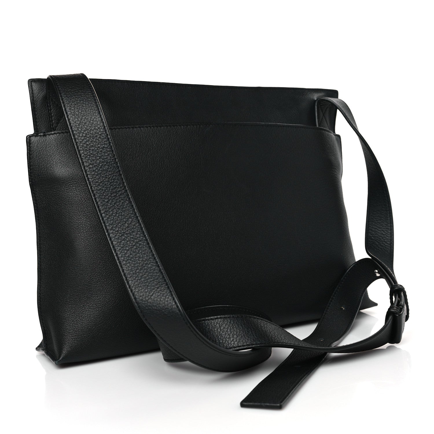 Loewe Soft Grained Calfskin Medium T Messenger Bag Black 3 of 9