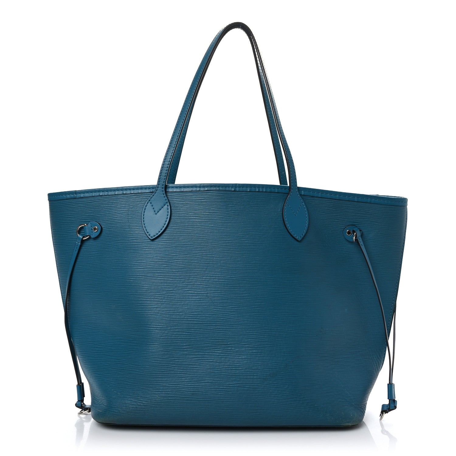 Louis Vuitton Epi Neverfull MM Cyan 1 of 10