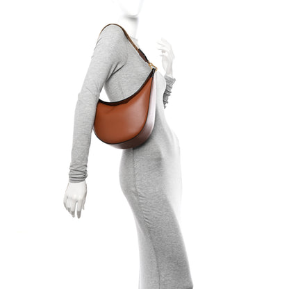 Loewe Satin Calfskin Jacquard Luna Bag Pecan 2 of 9