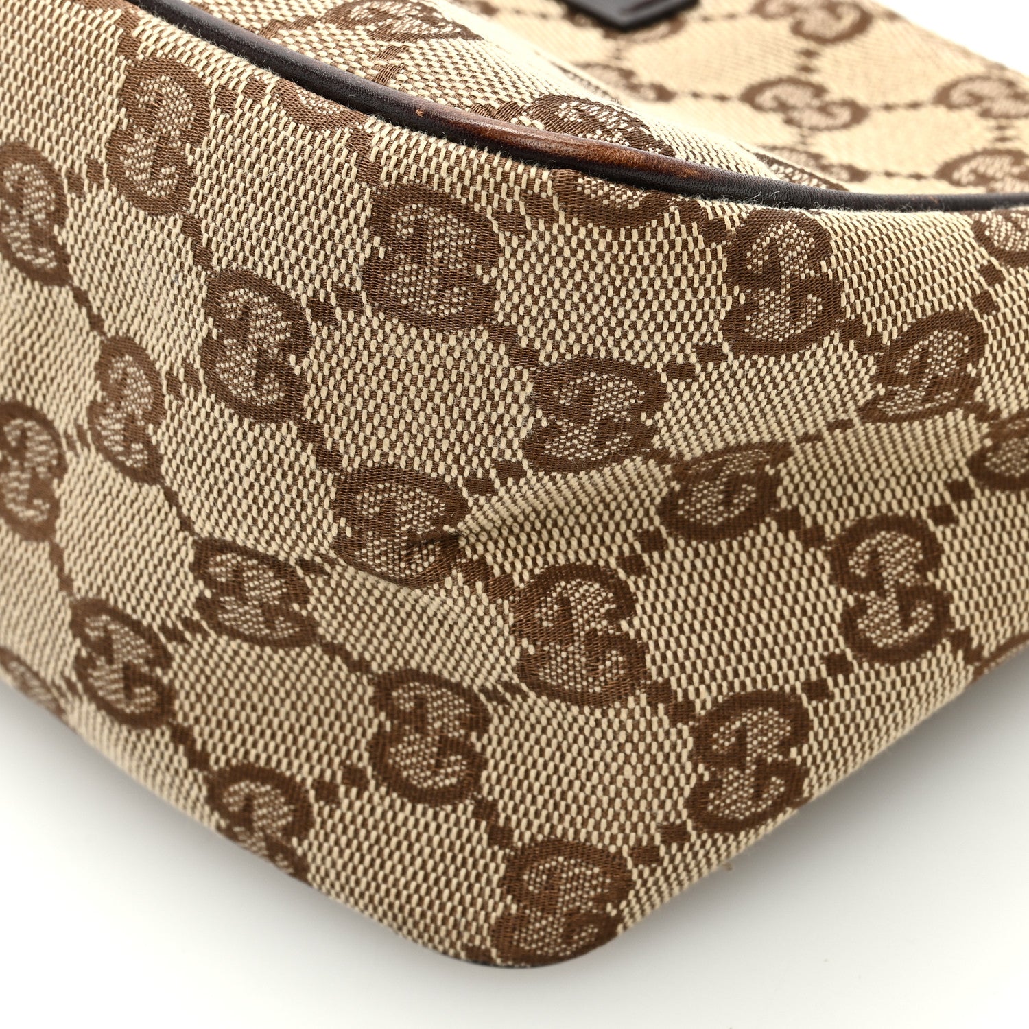 Gucci Monogram Shoulder Bag Dark Brown 9 of 9
