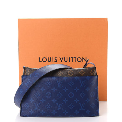 Louis Vuitton Monogram Small Outdoor Pouch Pacific Blue 8 of 8