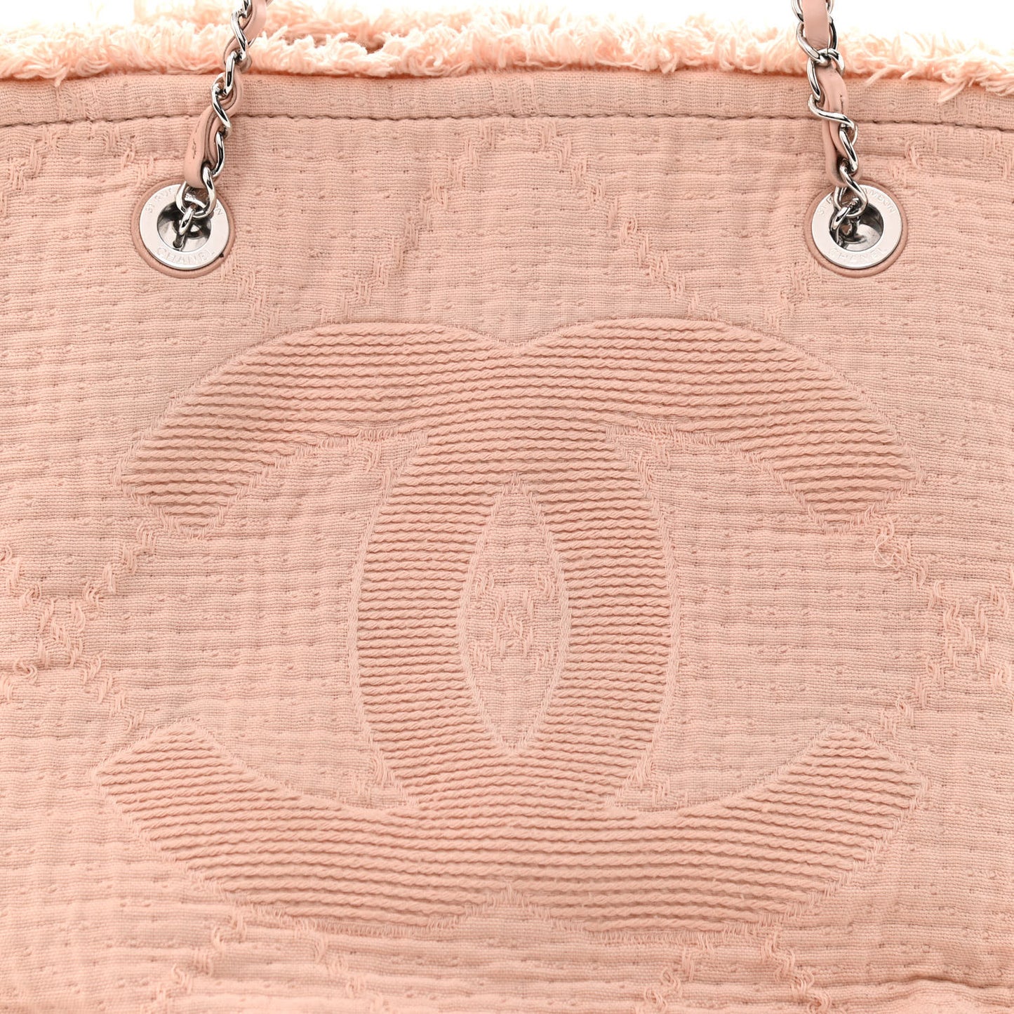 Canvas Small Double Face Tote Light Pink