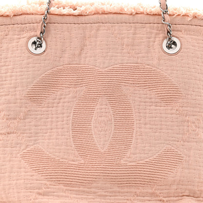 Chanel Canvas Small Double Face Tote Light Pink 8 of 12
