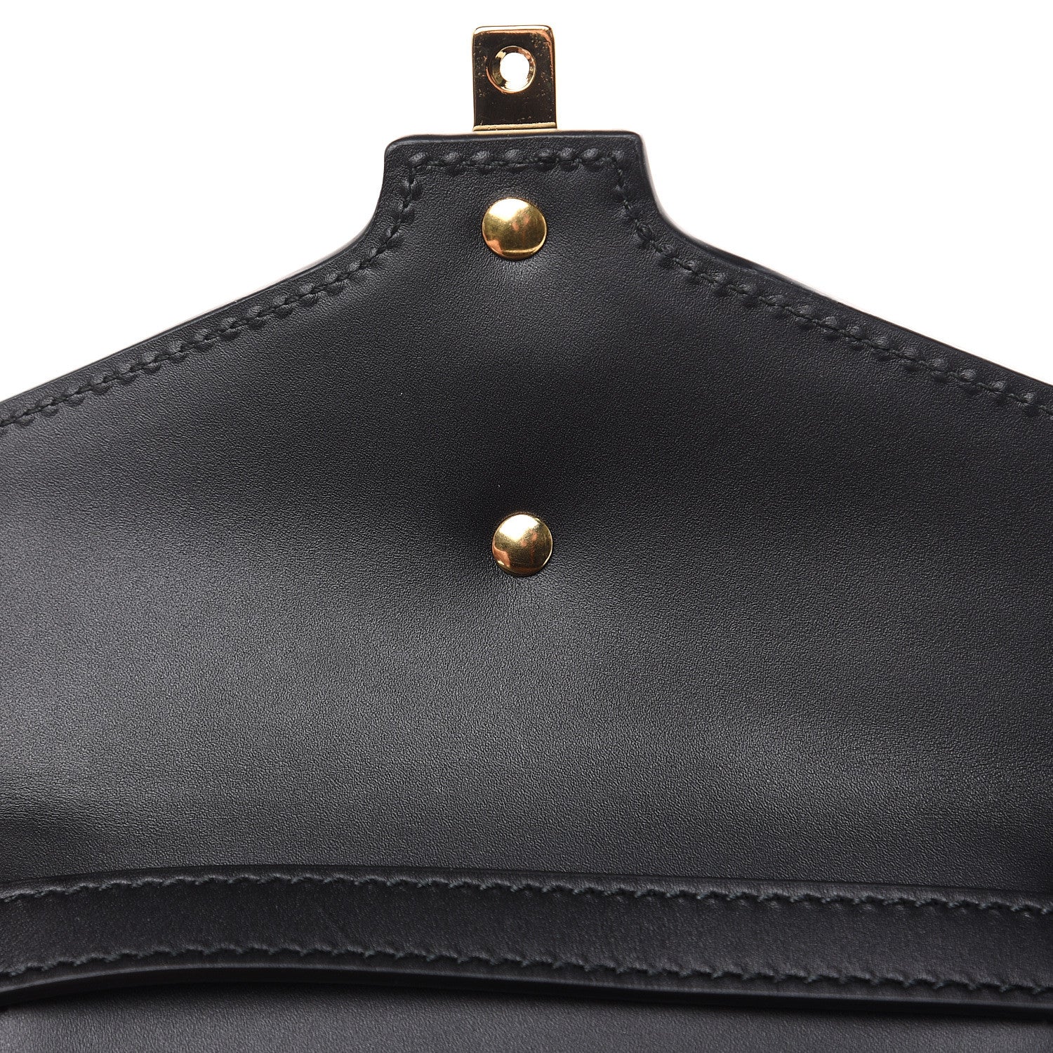 Gucci Calfskin Mini Sylvie Top Handle Bag Black 11 of 12