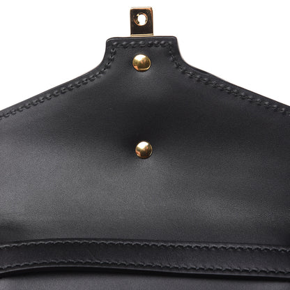 Gucci Calfskin Mini Sylvie Top Handle Bag Black 11 of 12