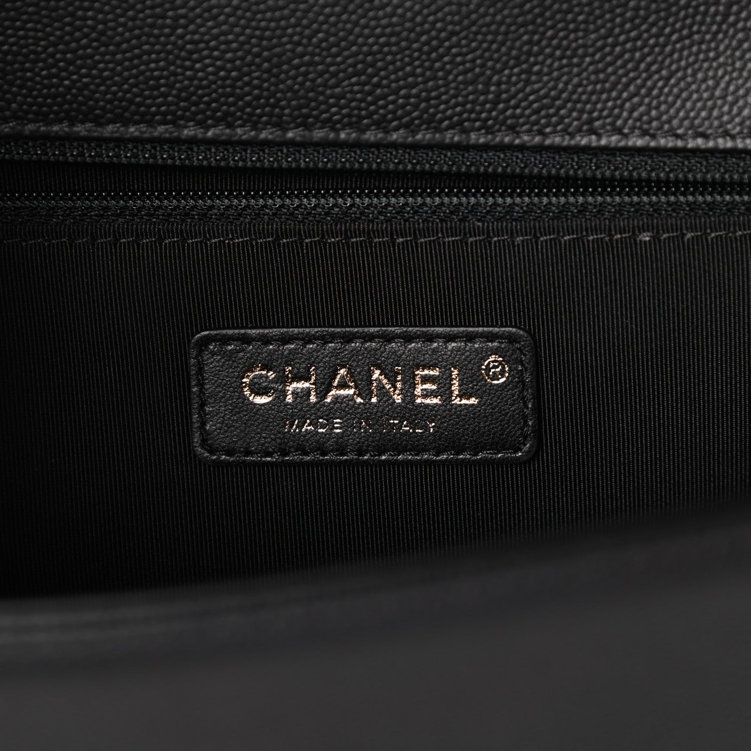 Chanel Caviar Quilted New Medium Boy Flap Black 6 of 10