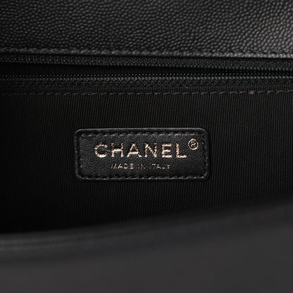 Chanel Caviar Quilted New Medium Boy Flap Black 6 of 10