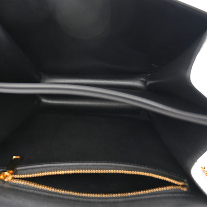 Celine Shiny Calfskin College Triomphe Black 5 of 11