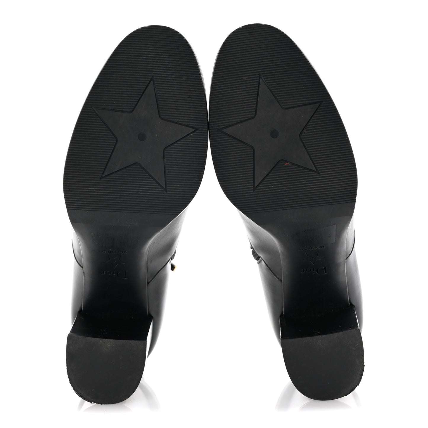 Calfskin D-Town Ankle Boots 38 Black