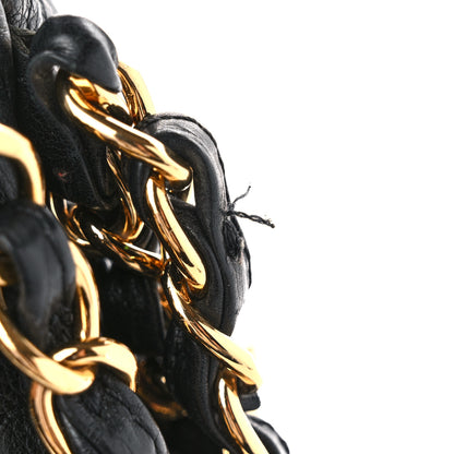 Chanel Calfskin Quilted Large Chain Me Hobo Black 12 of 12
