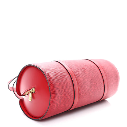 Louis Vuitton Epi Soufflot Castillan Red 5 of 10