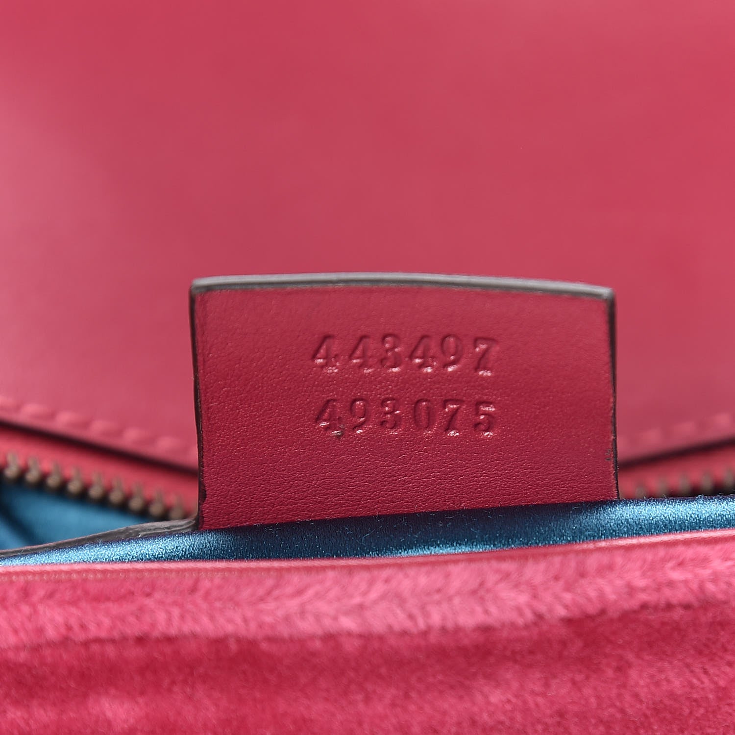 Gucci Velvet Matelasse Small GG Marmont Shoulder Bag Light Raspberry Rose 7 of 11