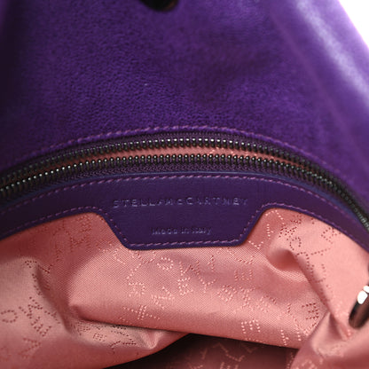 Stella McCartney Shaggy Deer Falabella Fold Over Tote Bright Purple 7 of 10