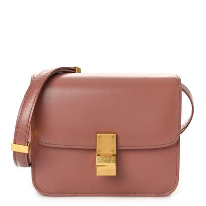 Celine Box Calfskin Teen Classic Box Flap Bag Antique Rose 1 of 8