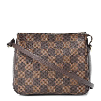 Louis Vuitton Damier Ebene Trousse Make Up Bag Pochette 1 of 11